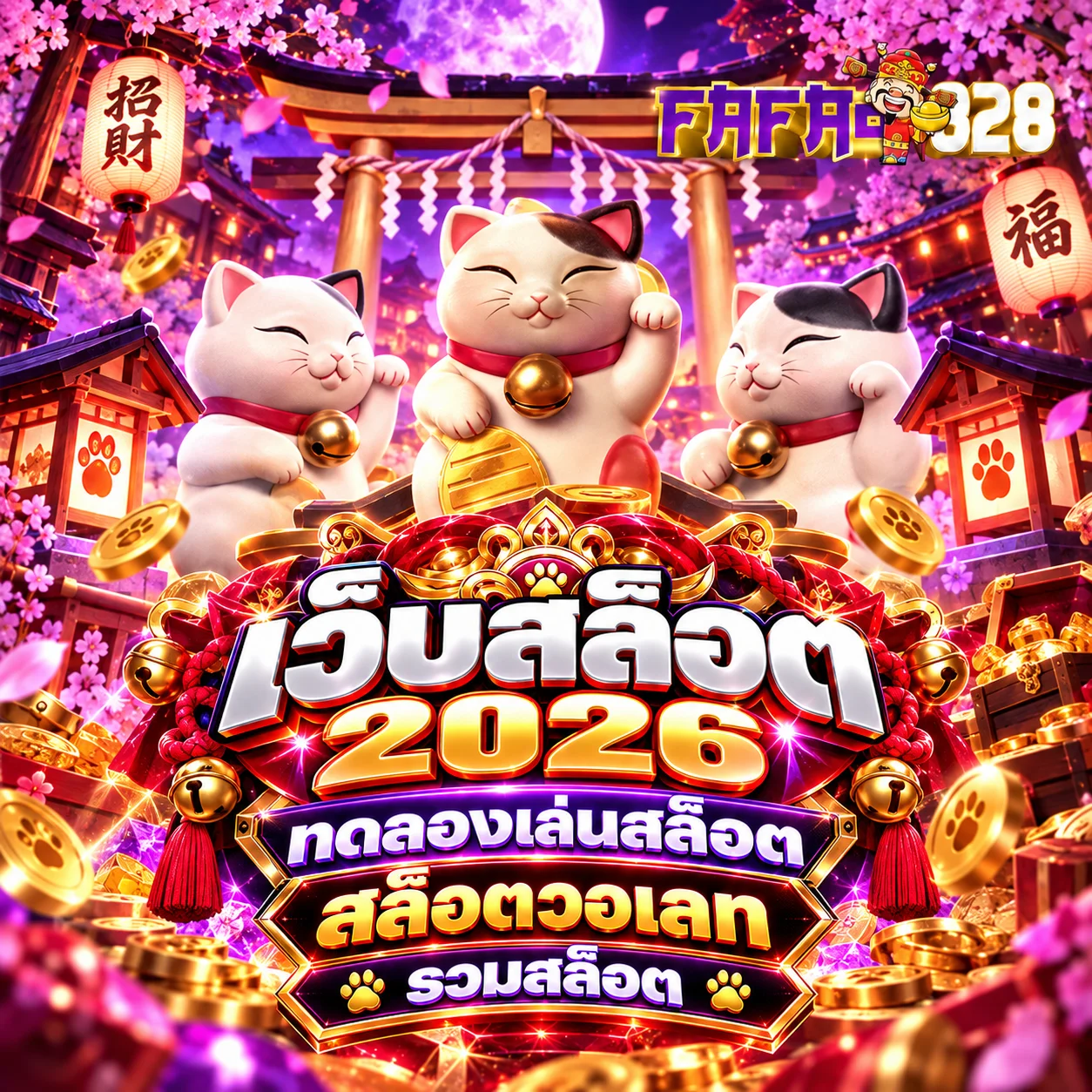 FAFA828 สล็อตเว็บตรง 2026 ทดลองเล่นสล็อต สล็อตวอเลท สล็อต PG ฝากถอนออโต้